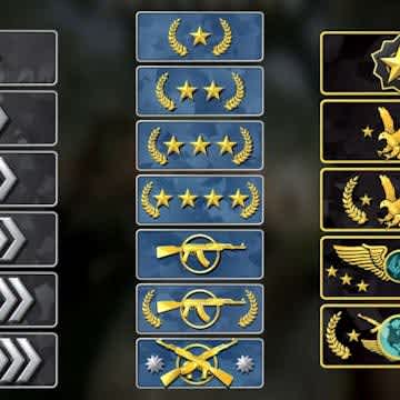 ranks in cs:go