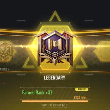 cod mobile ranks