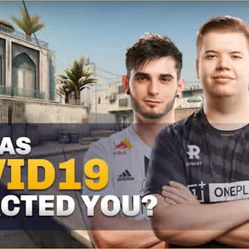 How did COVID-19 affect CS:GO pros?