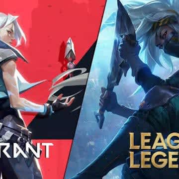 Três campeões do LoL