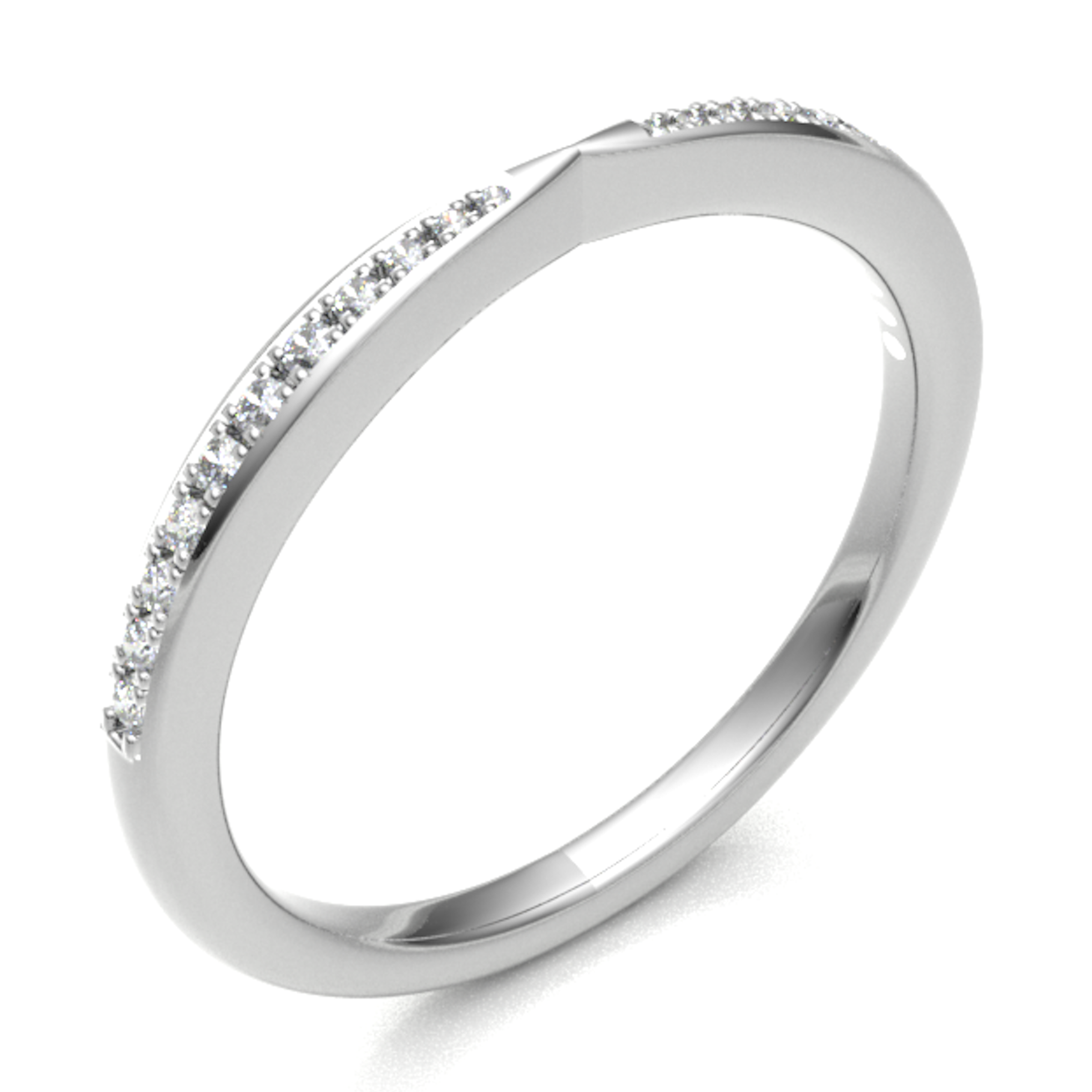 Pinched, Eternity Ring, Diamond Ring, Wedding Ring, Engagement Ring, Engagement Diamond Ring, Wedding Diamond Ring