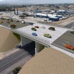 Bear Valley Road Overhead Bridge at BNSF Railroad