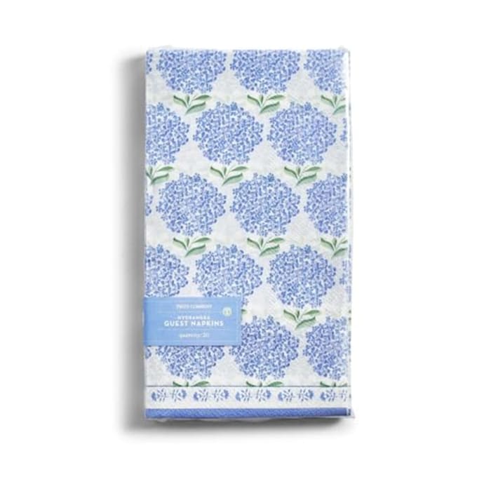 Two's Company Hydrangea Paper Napkins - Thumbnail 3