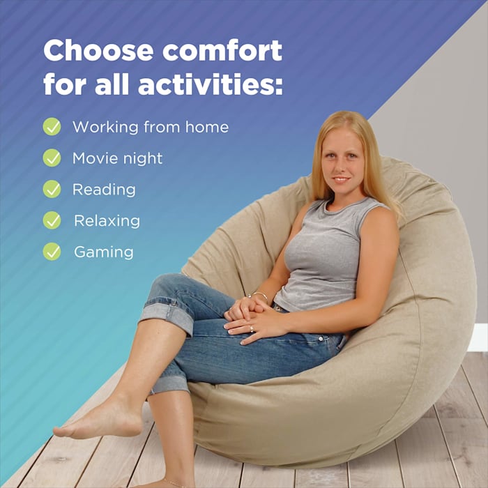 Bean Products Bean Bag Chair - Thumbnail 3