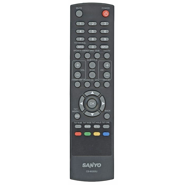 Dan's Originals TV Remote Control for Sanyo - Thumbnail 2