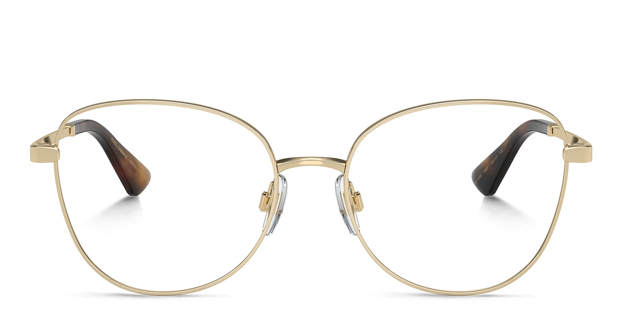 Logo Wide Butterfly Eyeglasses
