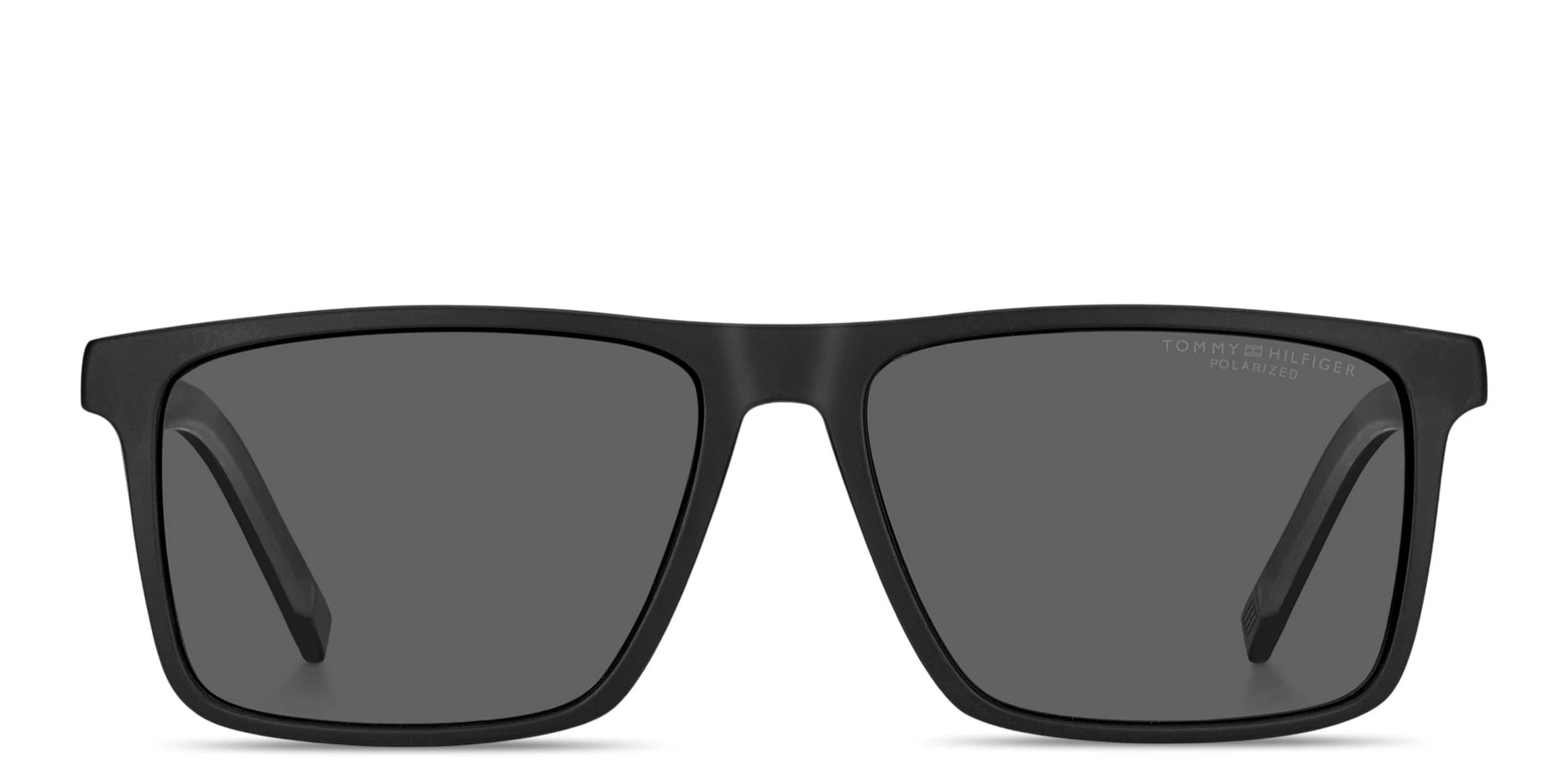 Clip-On Wide Rectangle Eyeglasses
