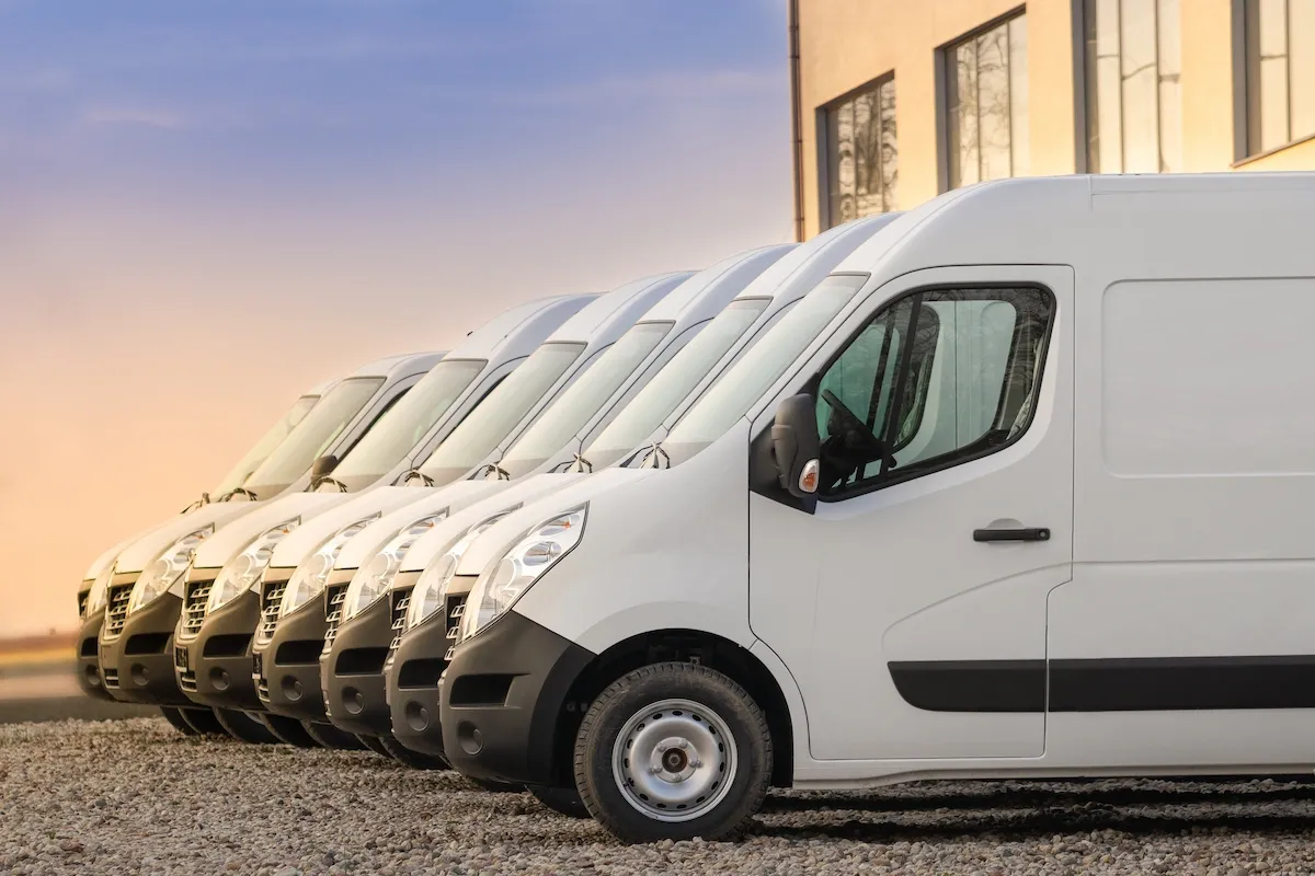 The company carbon footprint of fleet of vehicles