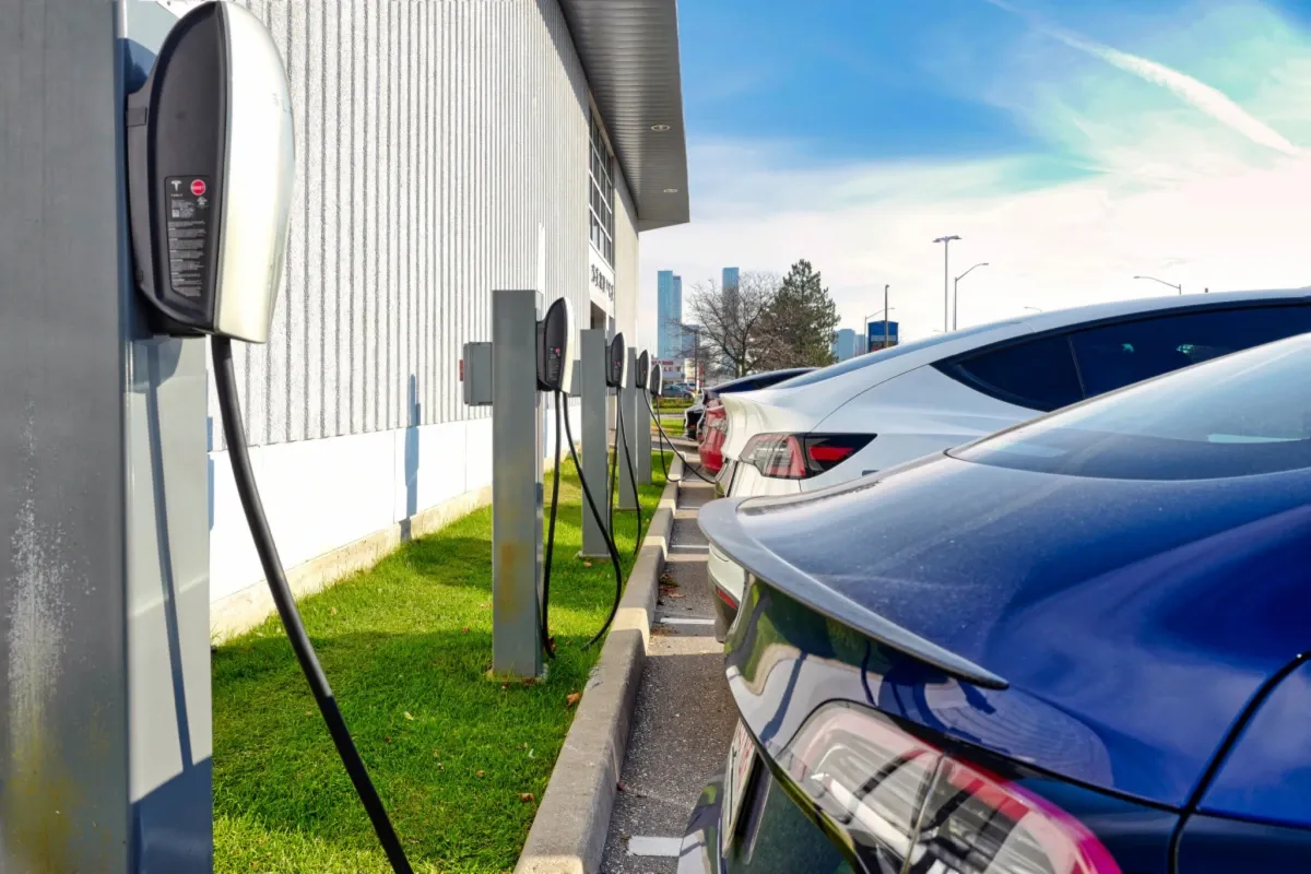 EV charging to cut company travel emissions