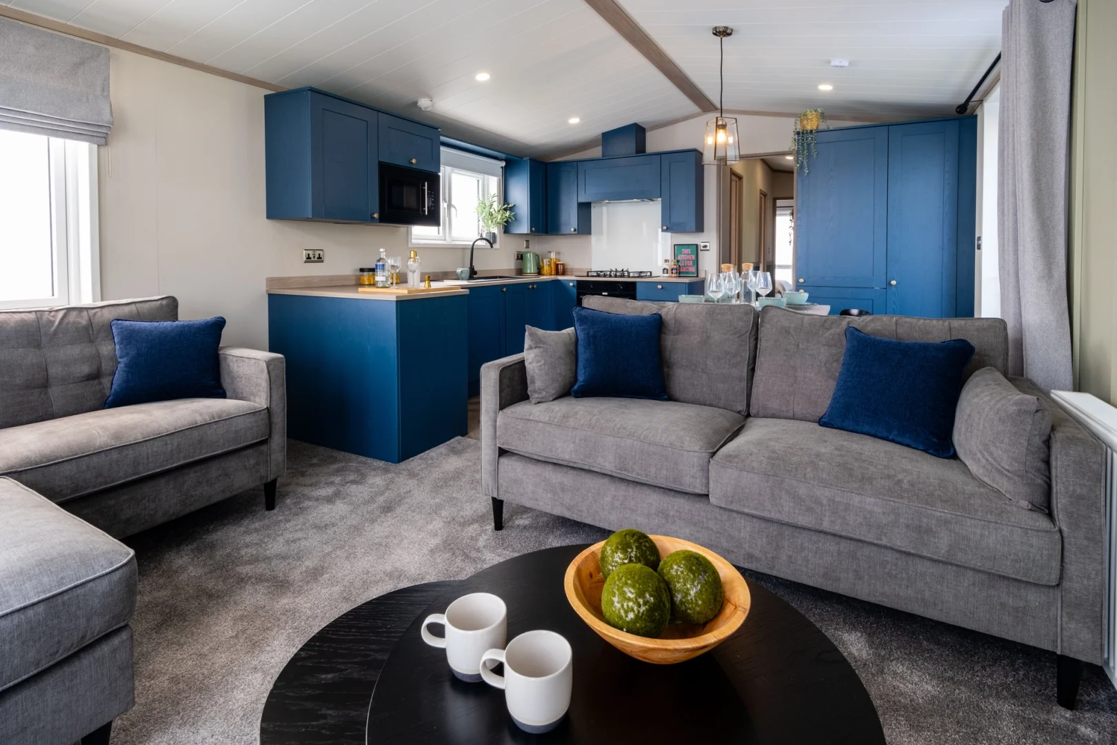 Inside a Riverwood holiday home by Victory Leisure Homes.