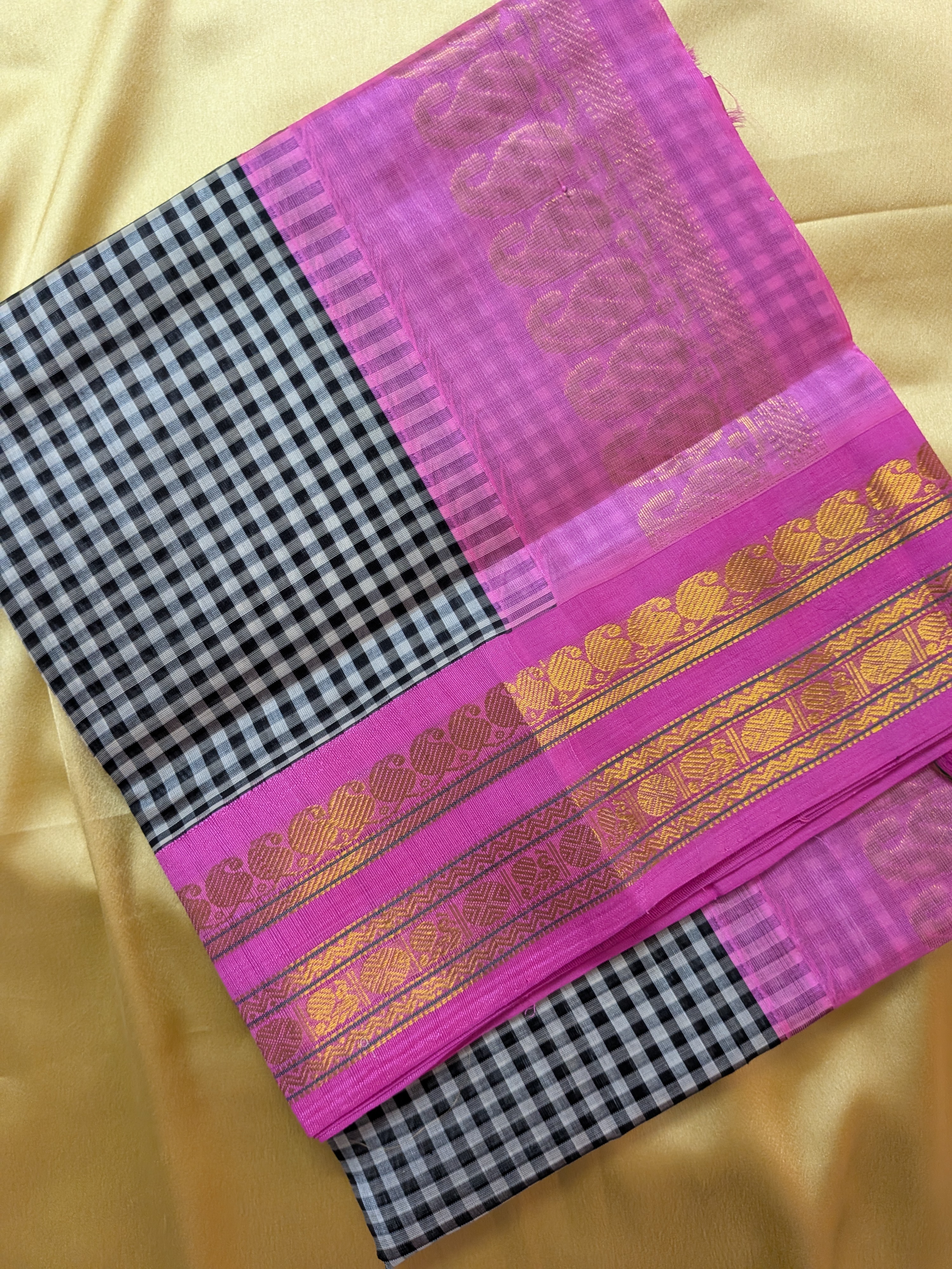 Premium Handwoven Silk Cotton Saree