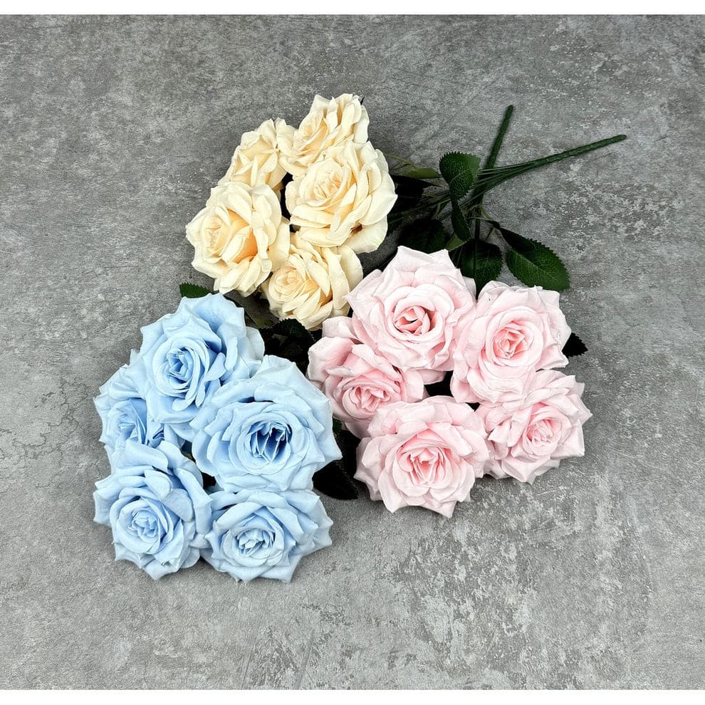 Bouquet bunga K5 ROSE Mawar Artifisial Dekorasi Tanaman