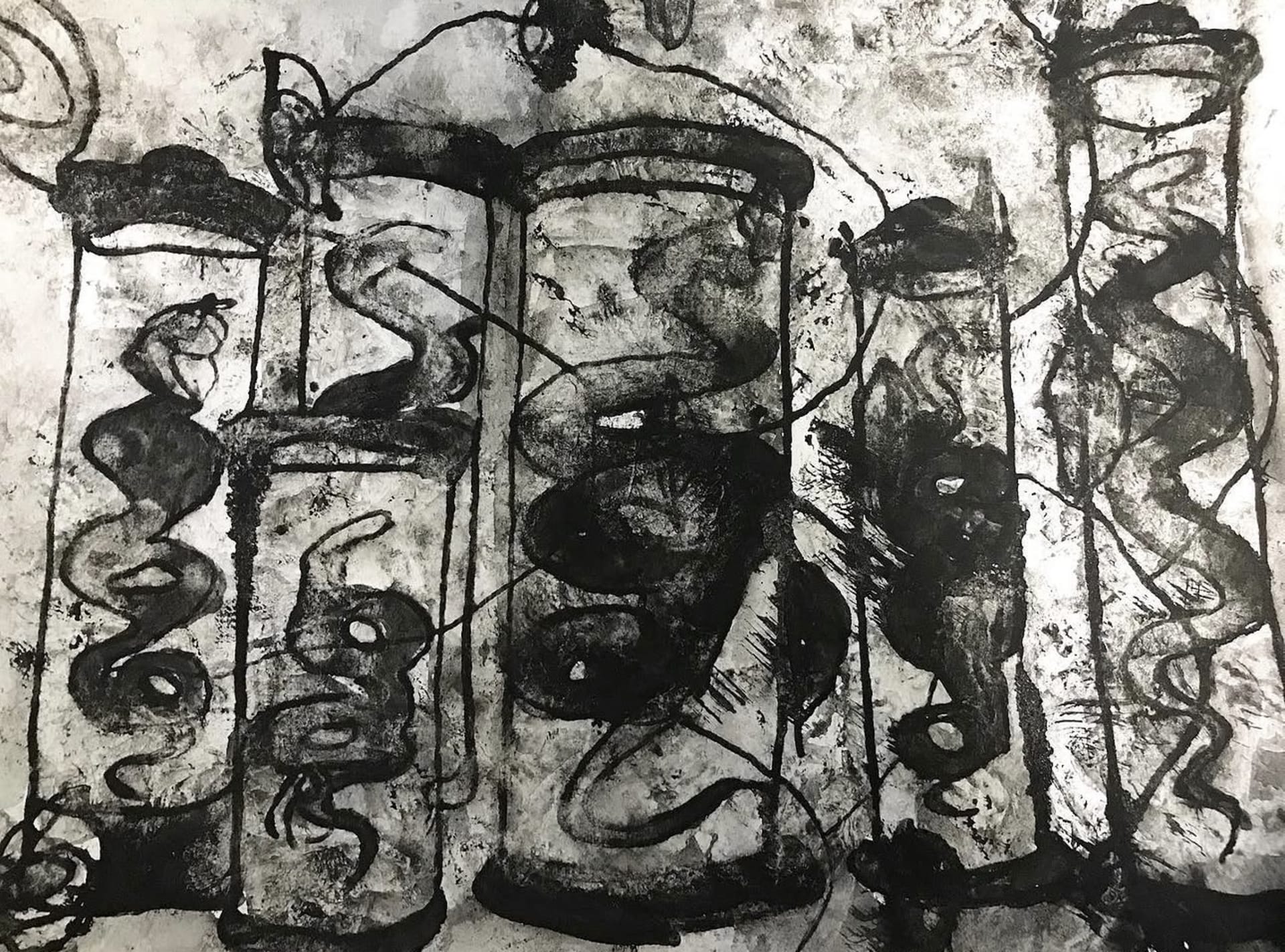 The Cure — ink drawing by Vera Nulla