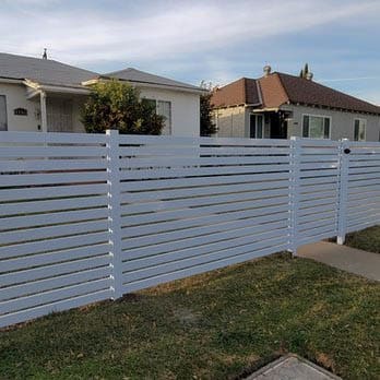 Aluminum fence by LA Fence Craft