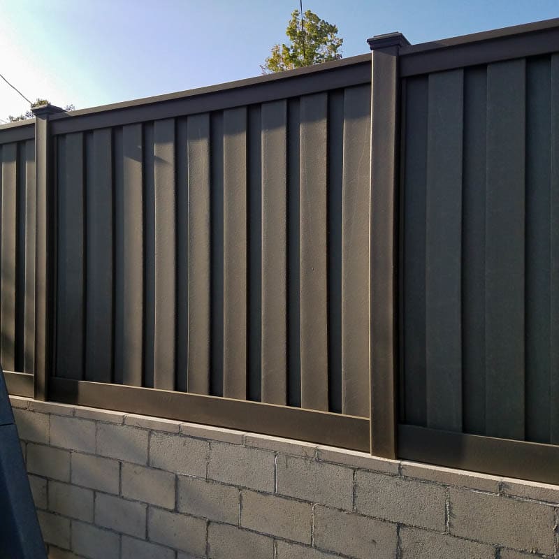 Composite fence by LA Fence Craft
