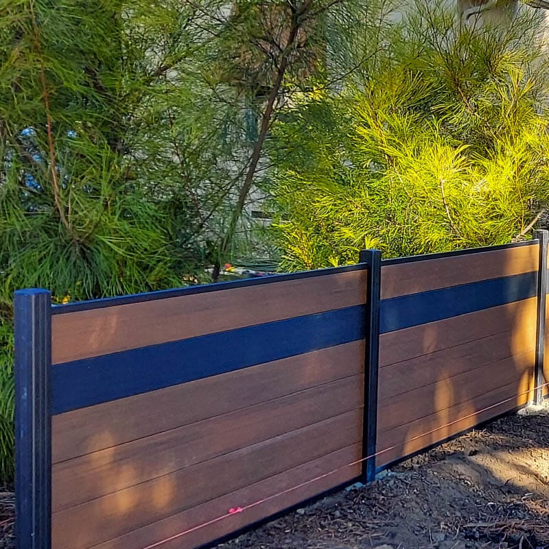 Composite fence by LA Fence Craft