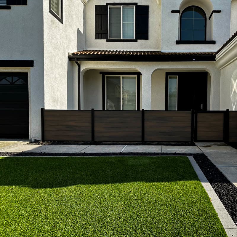 Composite fence by LA Fence Craft