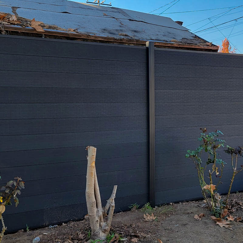 Composite fence by LA Fence Craft