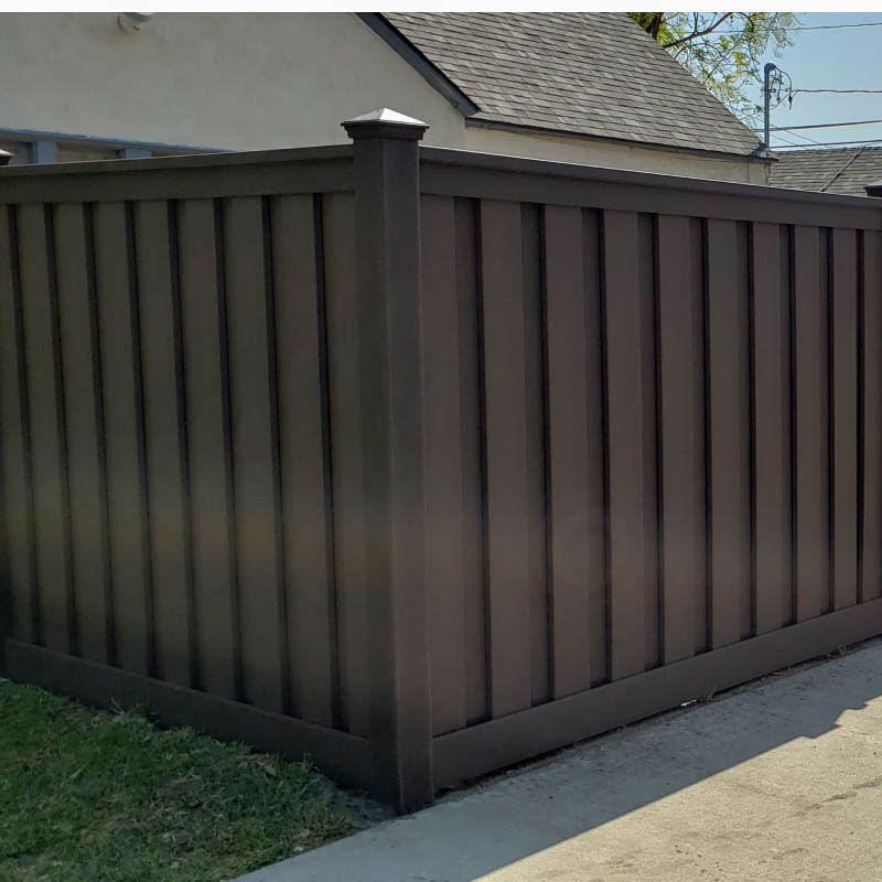 Composite fence by LA Fence Craft