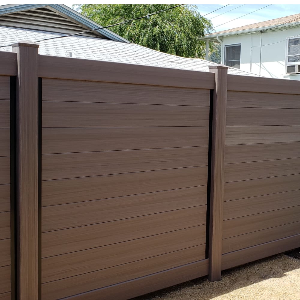 Vinyl fence by LA Fence Craft
