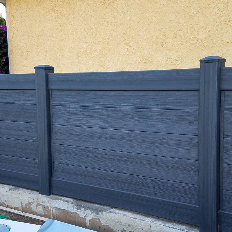 Vinyl fence by LA Fence Craft