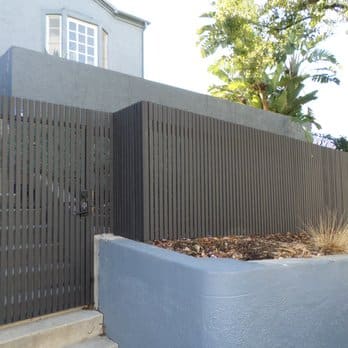 Wood fence by LA Fence Craft