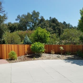 Wood fence by LA Fence Craft