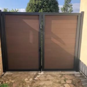 Composite gate by LA Fence Craft