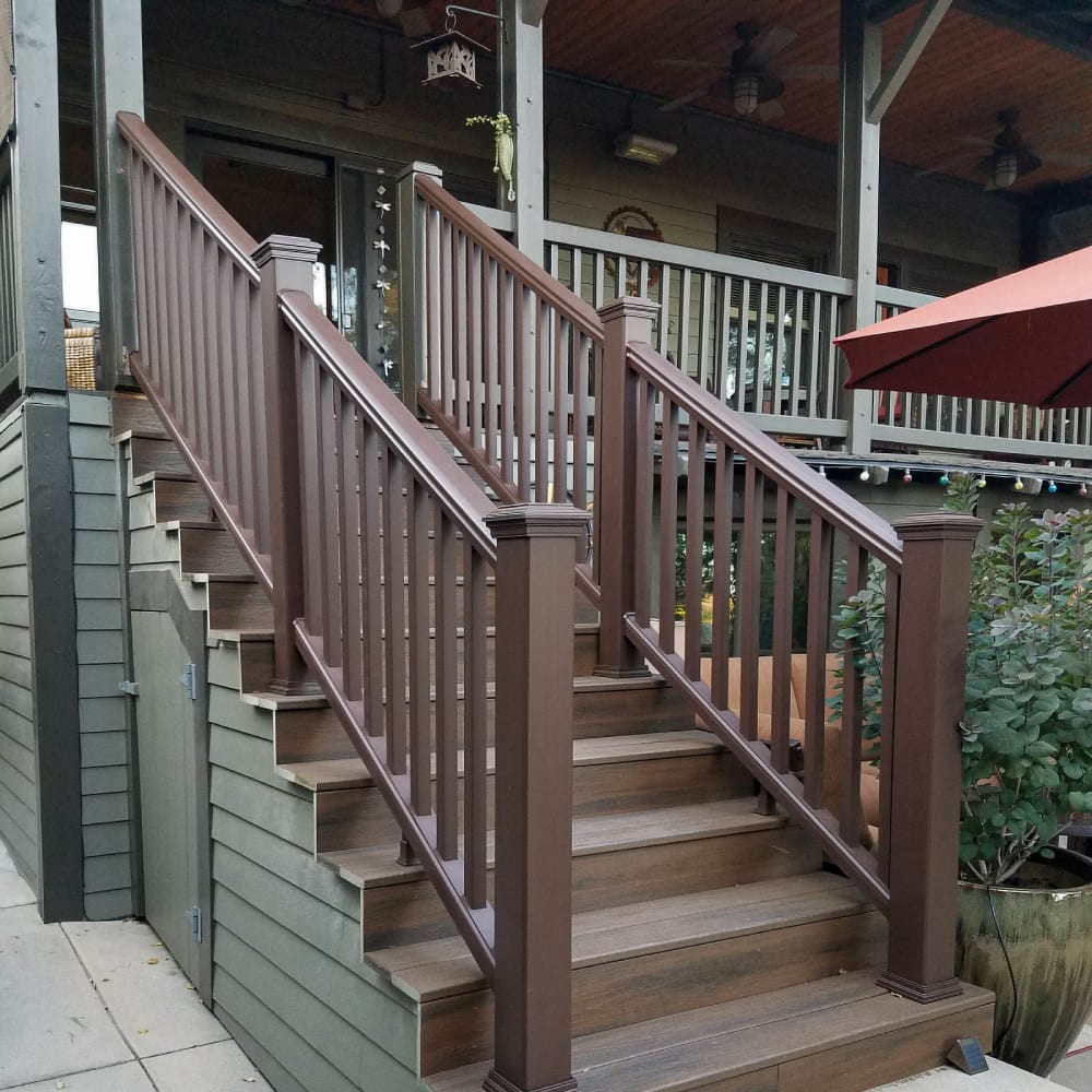 Composite railing by LA Fence Craft