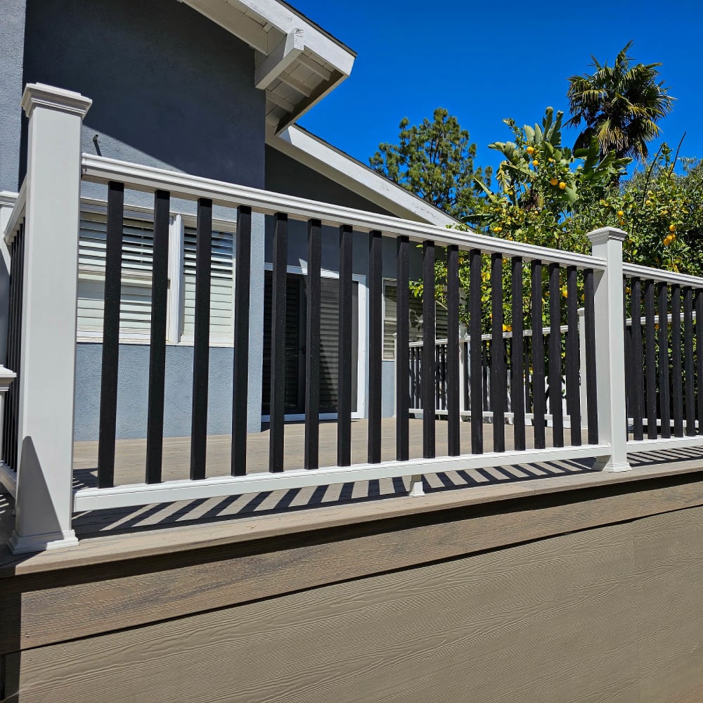 Composite railing by LA Fence Craft