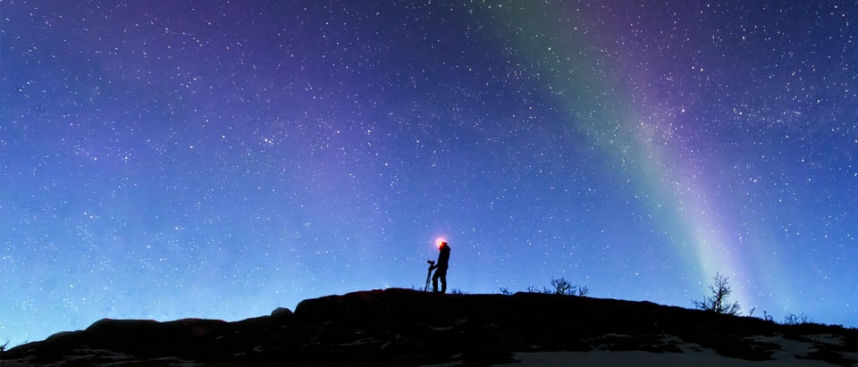 Rhys Jones - under the northern lights