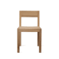 Sound Dining Chair - Oak - Front View by RJ Living