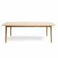 Akira Contemporary Extension Dining Table - Styled Image by Unico