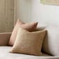 Freida Silk Blend Cushion - Tea/Natural - Styled Image by Citta Design  