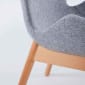 Wings Dining Chair - Beige / Beech - Styled Image by Grado