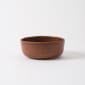 Milu Serving Bowl Large - Eggplant - Angle View by Citta