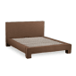 Doze Queen Bed - Siena 103 Bark - Angle View by RJ Living