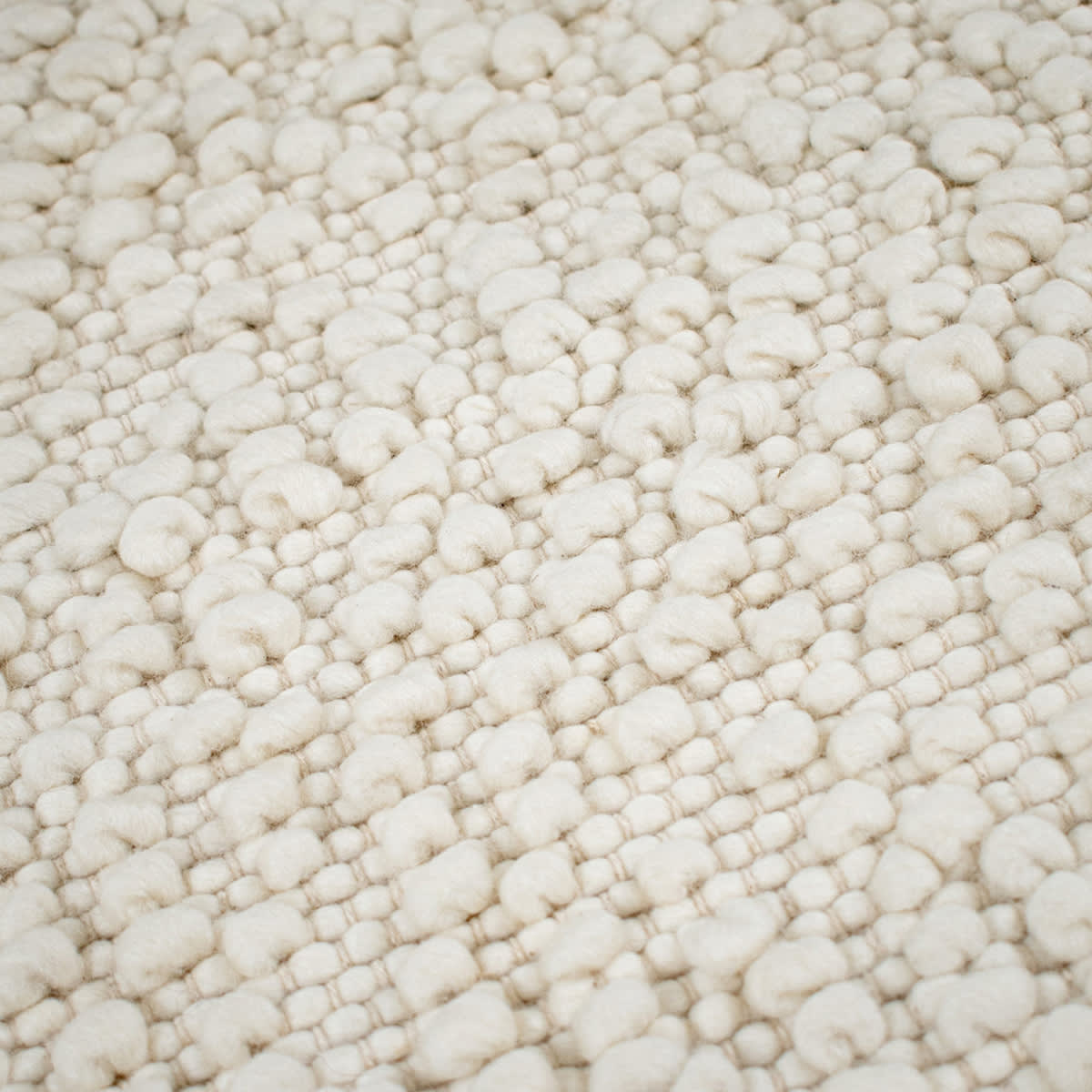 Boucle Rug - Ivory 160Cm X 230Cm - Styled Image by The Rug Collection