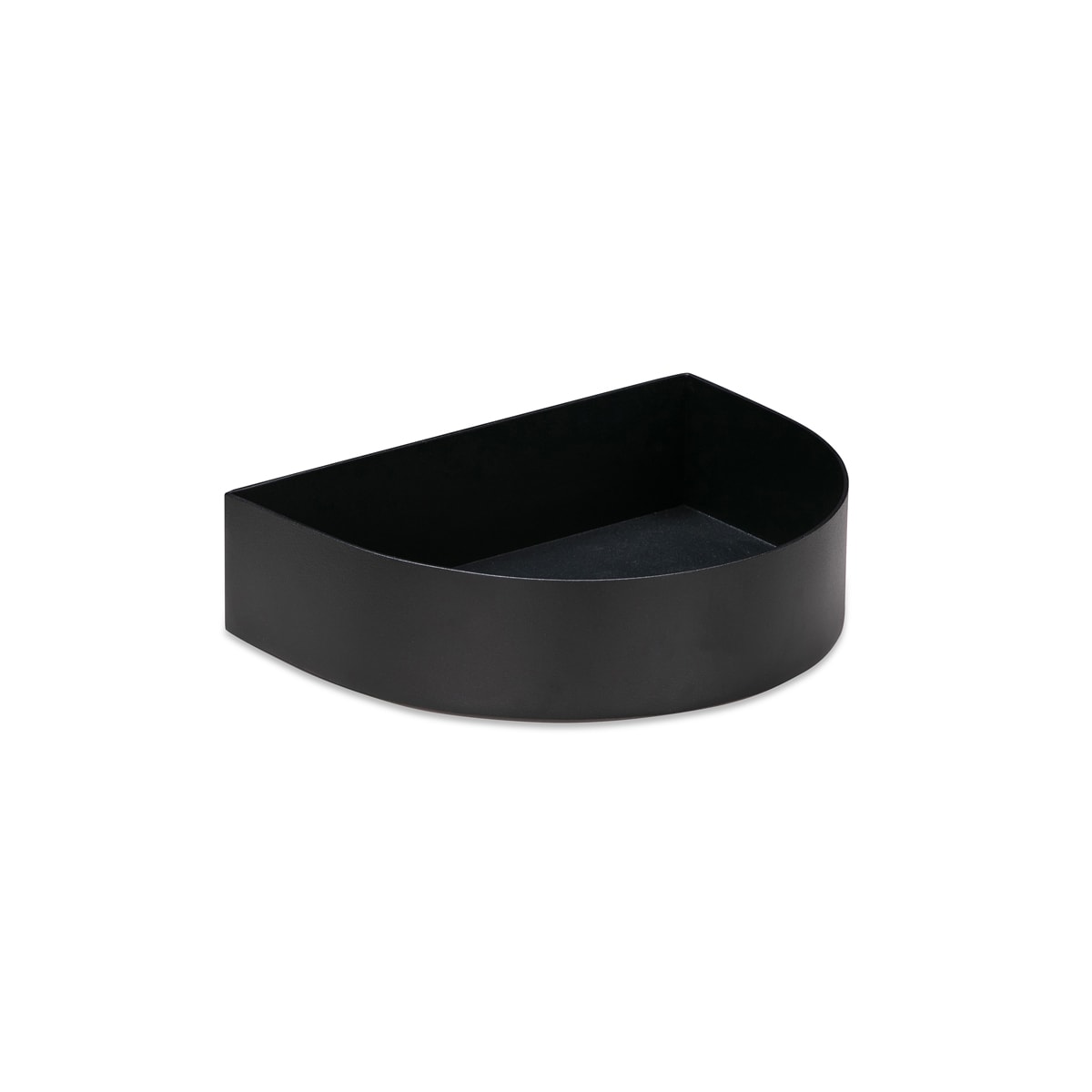 Valley Wall Shelf 20Cm - Black - Styled Image by RJ Living