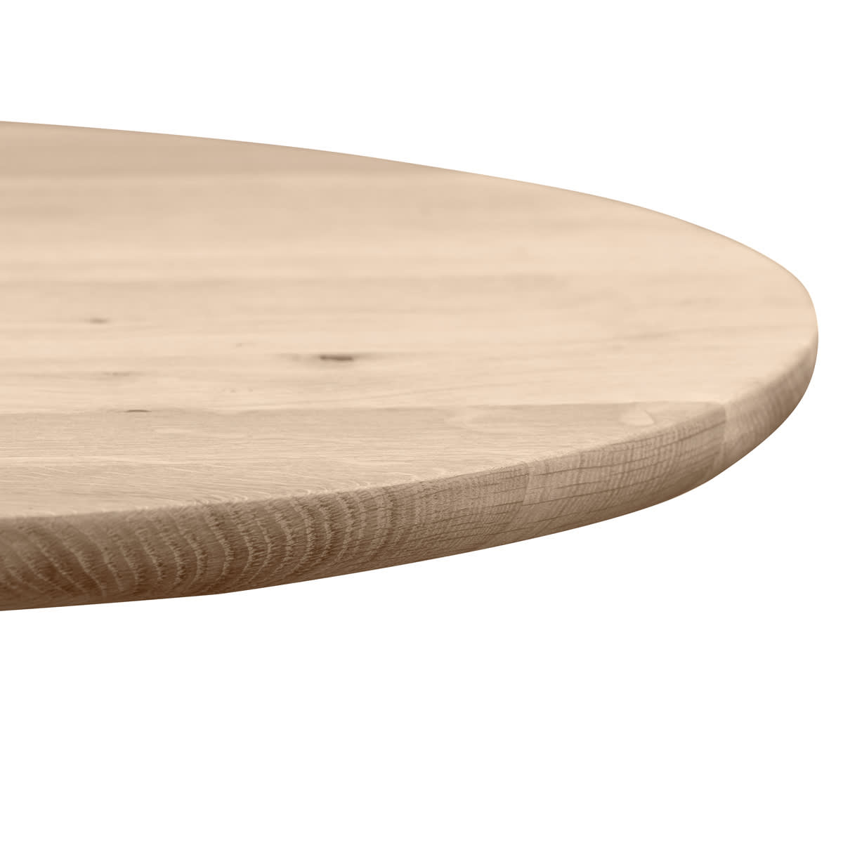 Turn Side Table - Whitewash Oak - Styled Image by RJ Living