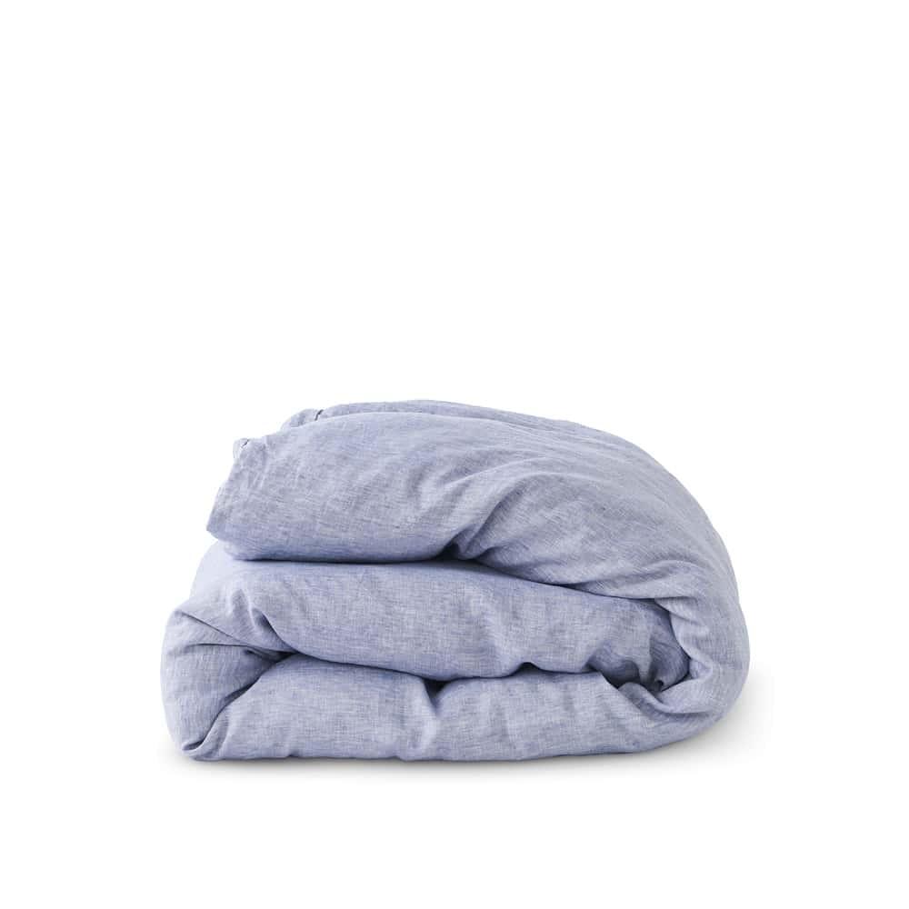 Duvet Cover Chambray - Angle View by Society of Wanderers