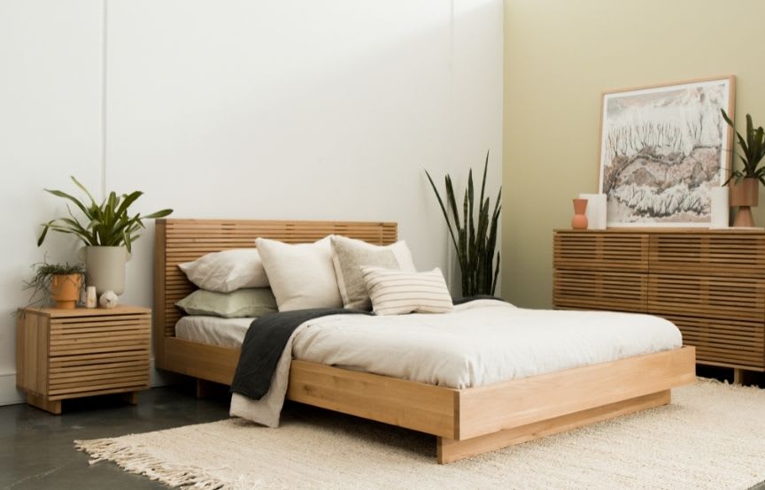 Linear Queen Bed - Lifestyle Images by RJ Living