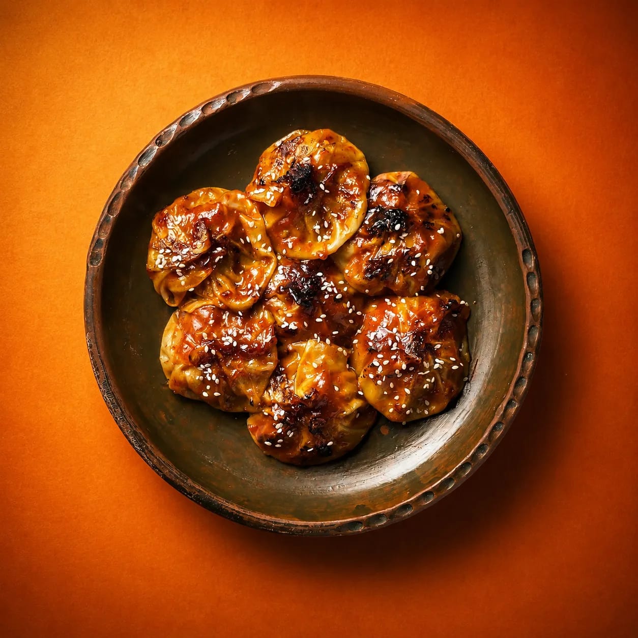 BBQ momo plate