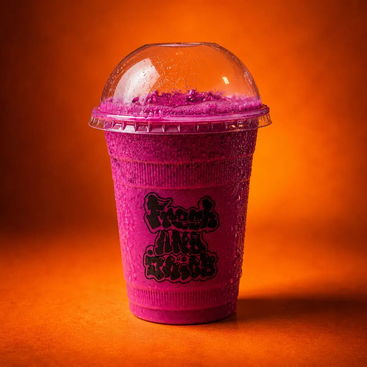 Dragon fruit milkshake