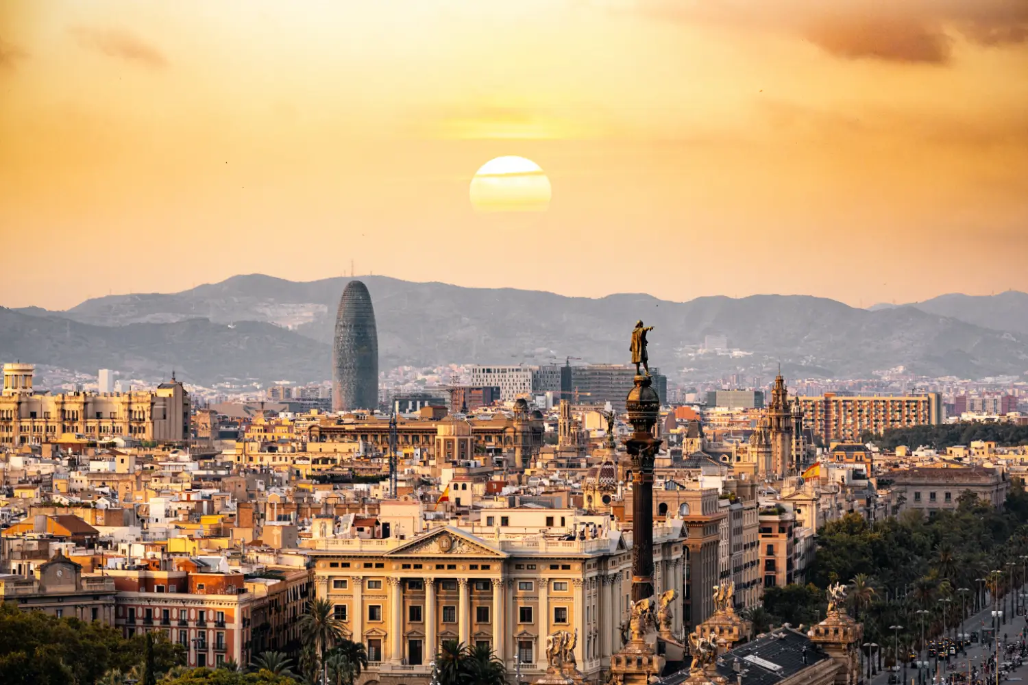An image of Barcelona