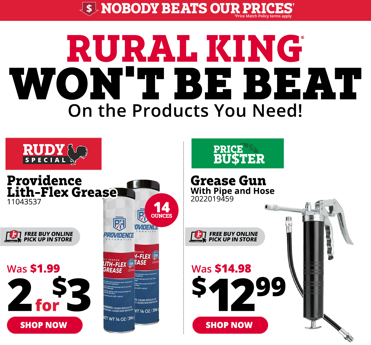 ðŸ”” Shop Our New Flyer + New Rudy Specials! - Rural King