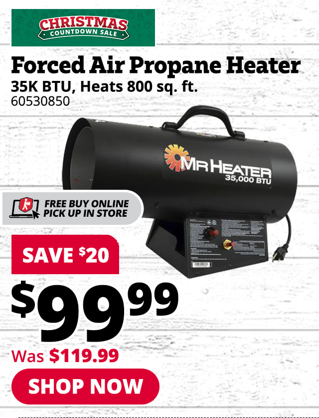 Are You Ready For The Arctic Chill? We'll Keep You Warm w/Portable