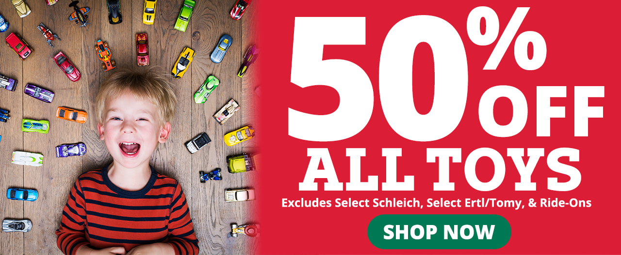 50% Off All Toys