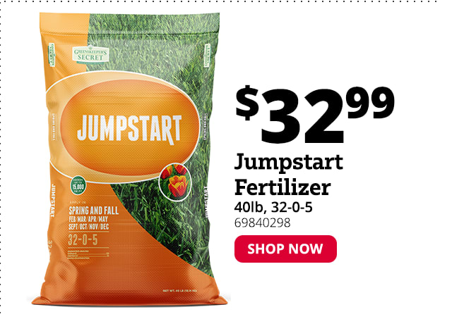 Greenskeeper's Secret Jumpstart 32-0-5 Fertilizer, 40 lbs.