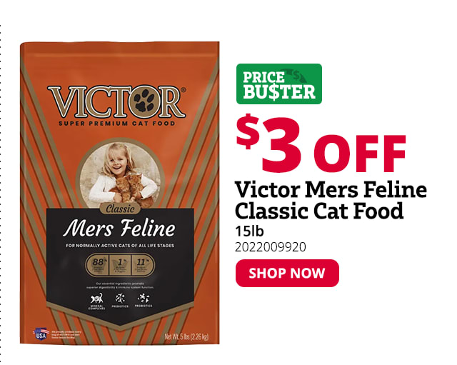 Victor Mers Feline Multi Cat Dry Cat Food, 15 lb. Bag